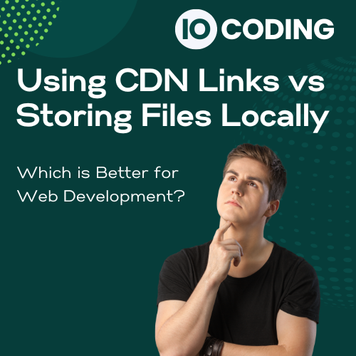 Using CDN Links vs Storing Files Locally